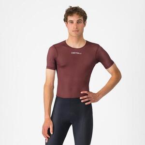 CASTELLI Cyklistické triko s krátkým rukávem - PRO MESH 2.0 - bordó obraz
