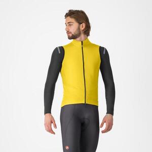 CASTELLI Cyklistická vesta - PERFETTO AIR - žlutá obraz
