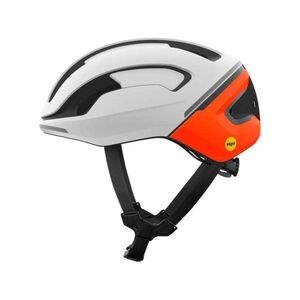 POC Cyklistická přilba - OMNE BEACON MIPS - bílá/oranžová obraz