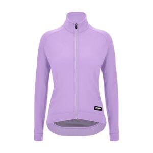 SANTINI Cyklistický dres s dlouhým rukávem zimní - RTR - fialová obraz