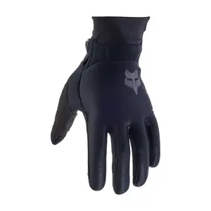FOX Cyklistické rukavice dlouhoprsté - DEFEND THERMO GLOVES - černá obraz