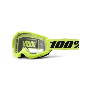 100% SPEEDLAB Cyklistické brýle - STRATA 2 - žlutá/černá obraz