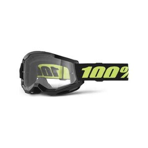 100% SPEEDLAB Cyklistické brýle - STRATA 2 - černá/žlutá obraz