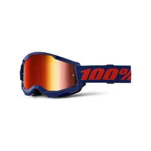 100% SPEEDLAB Cyklistické brýle - STRATA 2 - modrá/červená obraz