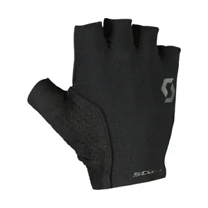 SCOTT Cyklistické rukavice krátkoprsté - ESSENTIAL GEL - černá obraz