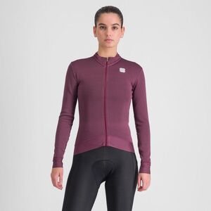 SPORTFUL Cyklistický dres s dlouhým rukávem zimní - MONOCROM THERMAL - fialová obraz