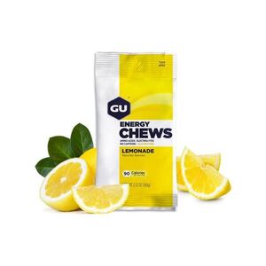 GU Cyklistická výživa - ENERGY CHEWS 60 G LEMONADE obraz