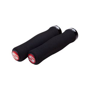 SRAM gripy - LOCKING GRIPS 129 mm - černá/červená obraz