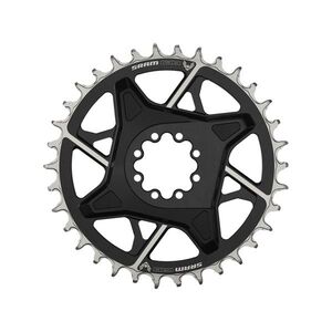 SRAM převodník - T-TYPE 34T 3mm - stříbrná/černá obraz