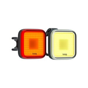 KNOG set světel - BLINDER TWINPACK - žlutá/červená obraz