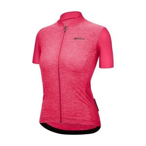 SANTINI Cyklistický dres s krátkým rukávem - COLORE PURO - růžová obraz