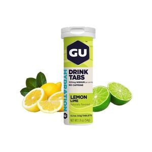 GU Cyklistická výživa - HYDRATION DRINK TABS 54 G LEMON/LIME obraz