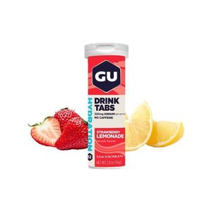 GU Cyklistická výživa - HYDRATION DRINK TABS 54 G STRAWBERRY LEMONADE obraz