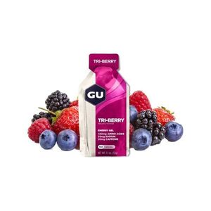 GU Cyklistická výživa - ENERGY GEL 32 G TRI BERRY obraz