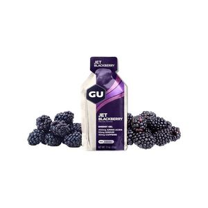 GU Cyklistická výživa - ENERGY GEL 32 G JET BLACKBERRY obraz