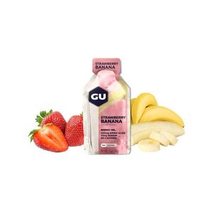 GU Cyklistická výživa - ENERGY GEL 32 G STRAWBERRY BANANA obraz