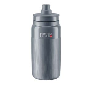 ELITE Cyklistická láhev na vodu - FLY TEX 550 ml - šedá obraz