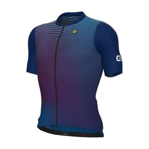 ALÉ Cyklistický dres s krátkým rukávem - ONDA PR-E - modrá obraz