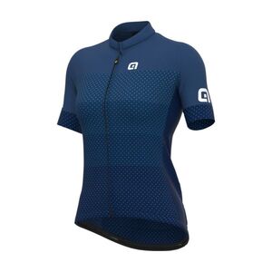 ALÉ Cyklistický dres s krátkým rukávem - SOLID LEVEL LADY - modrá obraz