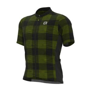 ALÉ Cyklistický dres s krátkým rukávem - OFF ROAD - GRAVEL SCOTTISH - zelená obraz