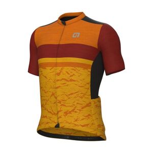 ALÉ Cyklistický dres s krátkým rukávem - EARTH OFF ROAD - GRAVEL - žlutá obraz