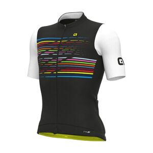 ALÉ Cyklistický dres s krátkým rukávem - PR-S LOGO - černá obraz