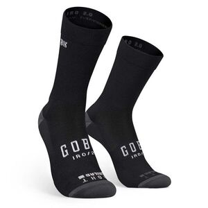 GOBIK Cyklistické ponožky klasické - IRO 2.0 - černá obraz