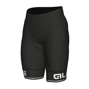 ALÉ Cyklistické kalhoty krátké bez laclu - CORSA - bílá/černá 3XL obraz
