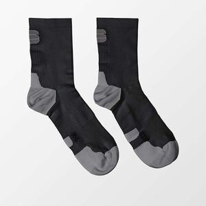 SPORTFUL Cyklistické ponožky klasické - BODYFIT PRO 2.0 - černá/šedá S obraz
