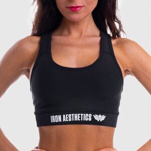 Dámská sportovní podprsenka STUFFED - Iron Aesthetics, černá obraz
