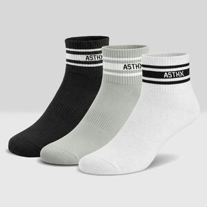 Ponožky Iron Aesthetics ASTHX Varsity crew 3pack obraz