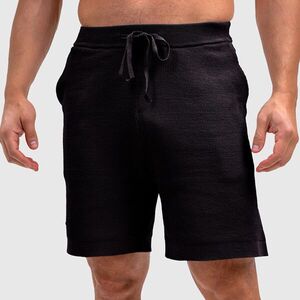 Pánské pletené kraťasy Iron Aesthetics Vibe, černé obraz