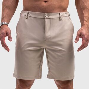 Pánské kraťasy Iron Aesthetics Chino Flex, béžové obraz