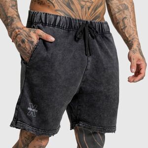 Pánské kraťasy Iron Aesthetics X Washed, černé obraz