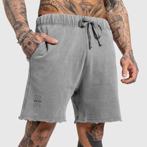 Pánské kraťasy Iron Aesthetics X Washed, šedé obraz