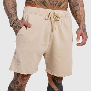 Pánské kraťasy Iron Aesthetics X Washed, béžové obraz