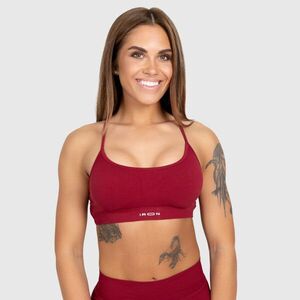 Sportovní podprsenka Iron Aesthetics Shape, bordová obraz