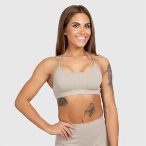 Sportovní podprsenka Iron Aesthetics Shape, béžová obraz
