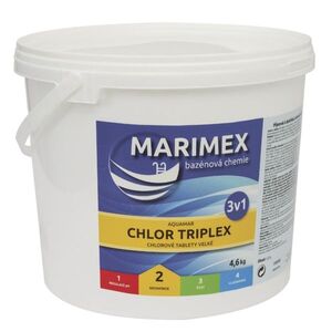 Bazénová chemie MARIMEX Chlor Triplex 4, 6 kg obraz