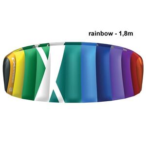 Kite komorový CROSS Air rainbow - vel. 1, 8 m obraz