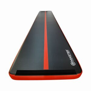 Airtrack MASTER S-Pro nafukovací žíněnka 800 x 150 x 20 cm - černá - červená obraz