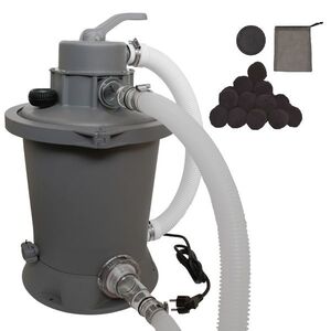 Akční set - písková filtrace Standard - průtok 3.028 l/h + filtrační náplň Carbon Fiber Ball 400g obraz