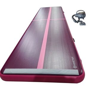 Airtrack MASTER S-Pro nafukovací žíněnka 600 x 150 x 20 cm - fialová - růžová obraz
