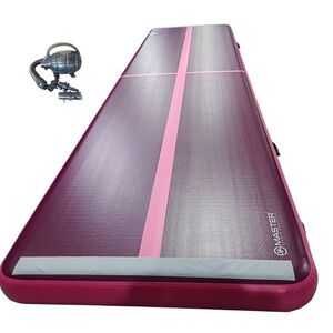 Airtrack MASTER S-Pro nafukovací žíněnka 800 x 150 x 20 cm - fialová - růžová obraz