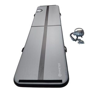 Airtrack MASTER S-Pro nafukovací žíněnka 800 x 150 x 20 cm - antracit - černá obraz