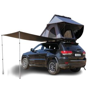 Autostan KING CAMP Boundless X2 - černo-šedý obraz