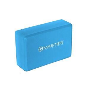 Jóga kostka MASTER Yoga Block 23 x 15 x 7, 5 cm - modrá - 2. jakost obraz