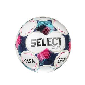 Fotbalový míč SELECT FB Brillant Super TB CZ Chance Liga 2026/27 5 bílo-růžová obraz