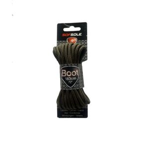 Šňůrky do bot SOFSOLE-LACES OUTDOOR 801966 DARK BROWN WAXED 114 CM obraz