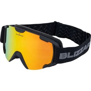 Lyžařské brýle BLIZZARD-938 MDAVZO, black matt, smoke2, orange revo, CAT. 3 obraz